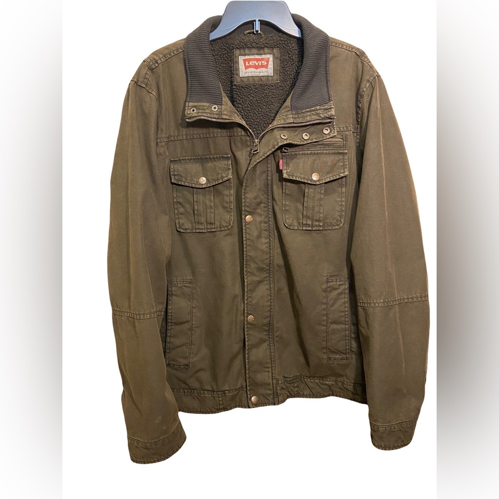 Men’s Brown LEVIS Work Coat size XL